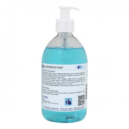 Gel désinfectant pour les mains